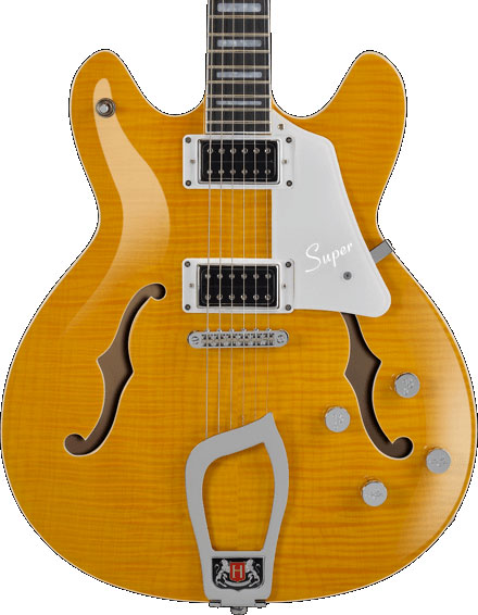 Hagstrom Super Viking Ddl Guitarra Eléctrica color Dandy Dandelion SUPER VIKING DDL