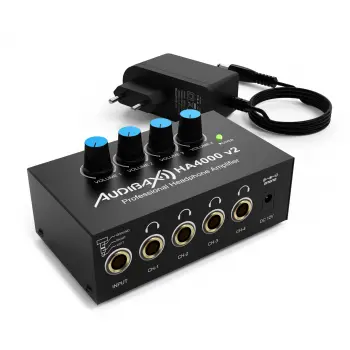 Audibax ha4000 v2 amplificador auriculares