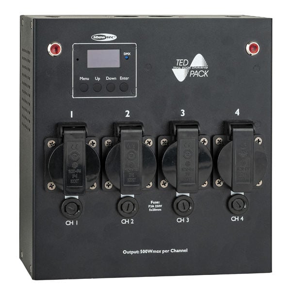 Showtec TED Pack Dimmer 4 Canales TED-Pack 4CH