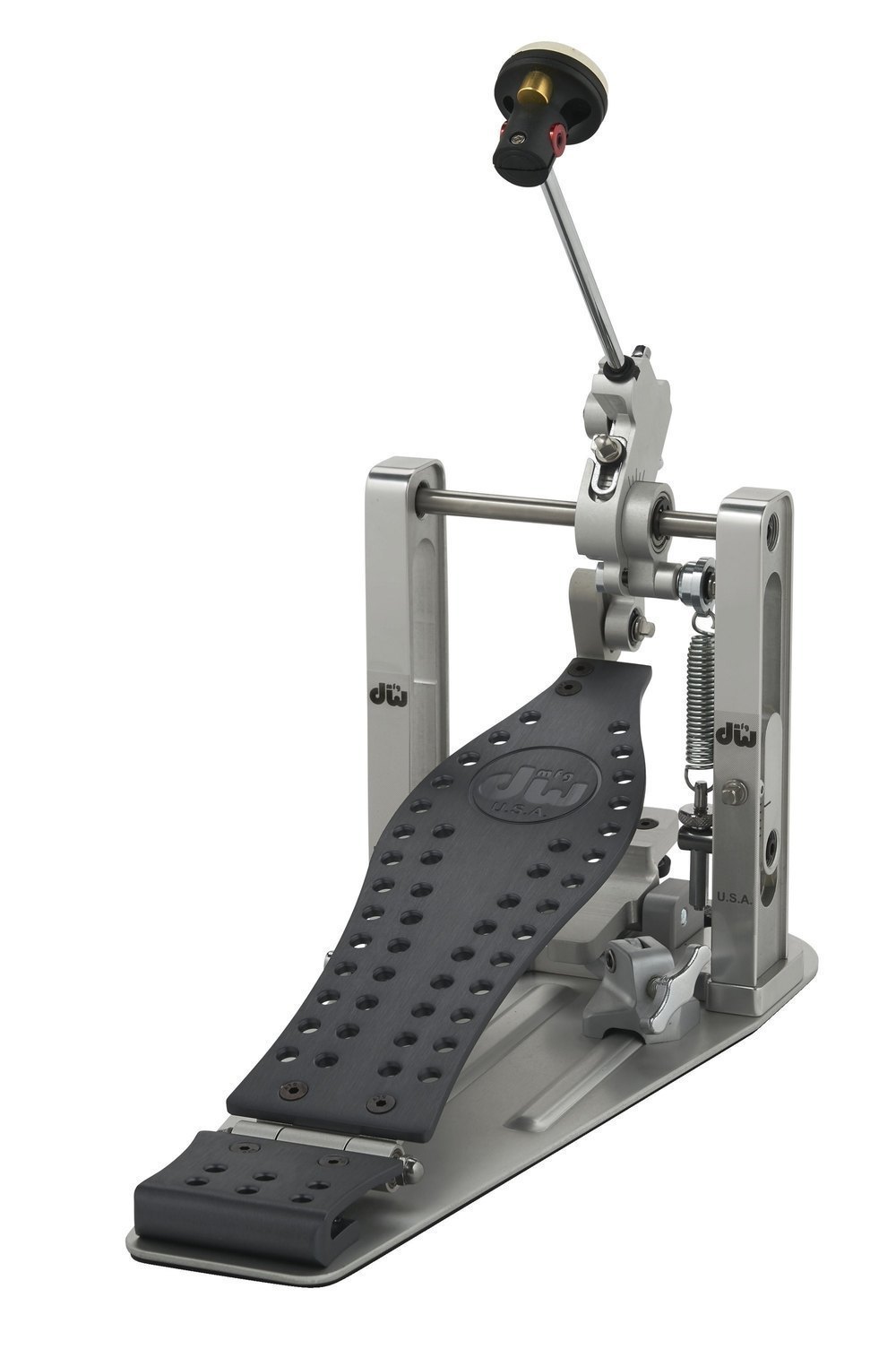 Drum Workshop DWCPMDDGR Pedal de Bombo Direct Drive Simple Base Gris DWCPMDDGR