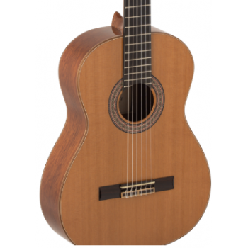 Admira adm40ef guitarra clásica a40 electrificada con fishman serie artesanía