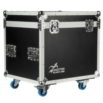 Sagitter sg casequartz300 flightcase con ruedas