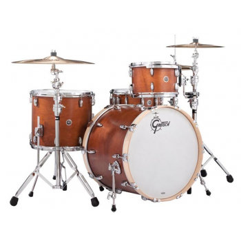 Gretsch drums gb-rc423-sm set usa brooklyn bombo 22 pulgadas satin mahogany