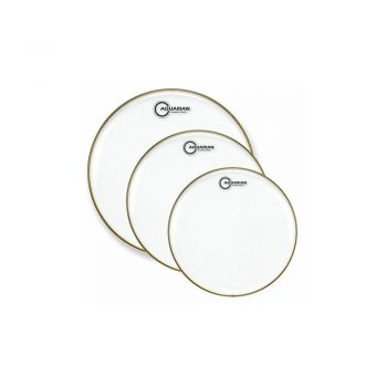 Aquarian drumheads classic clear pack 10,12,16 e tc14 cc-c pack de parches para tom