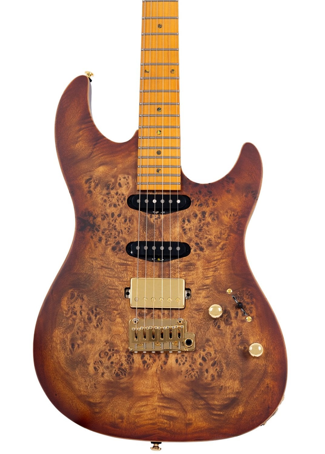 Larry Carlton by Sire S10 HSS Natural Burst Guitarra Eléctrica S10 HSS NATURAL BURST