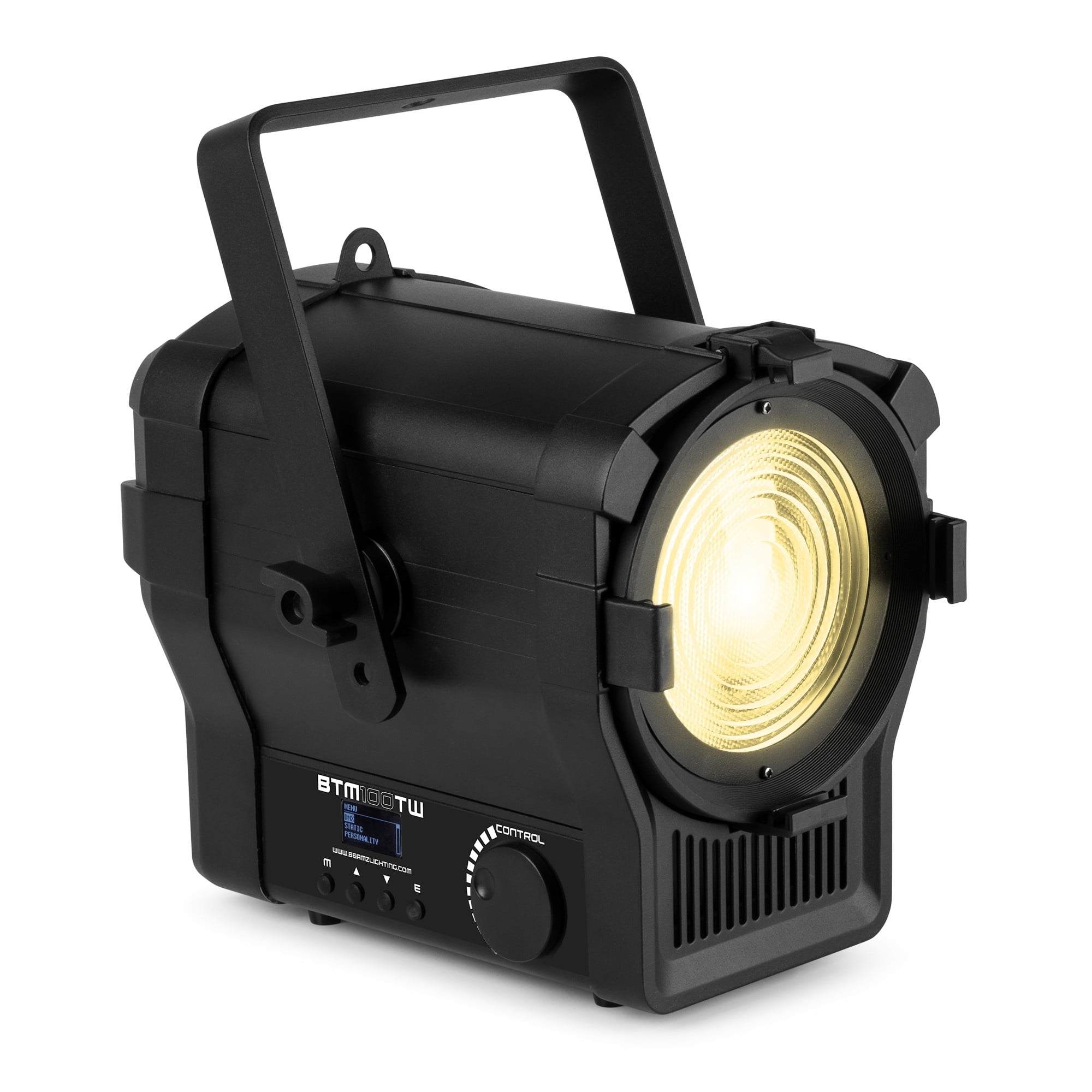 Beamz BTM100TW Fresnel Zoom 100W CW/WW BTM100TW Fresnel Zoom 100W CW/WW