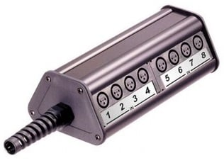 REAN NSB2B-12/4 StageBOX TIPO B 12 IN (hembra) 4 OUT (macho) NSB2B-12/4
