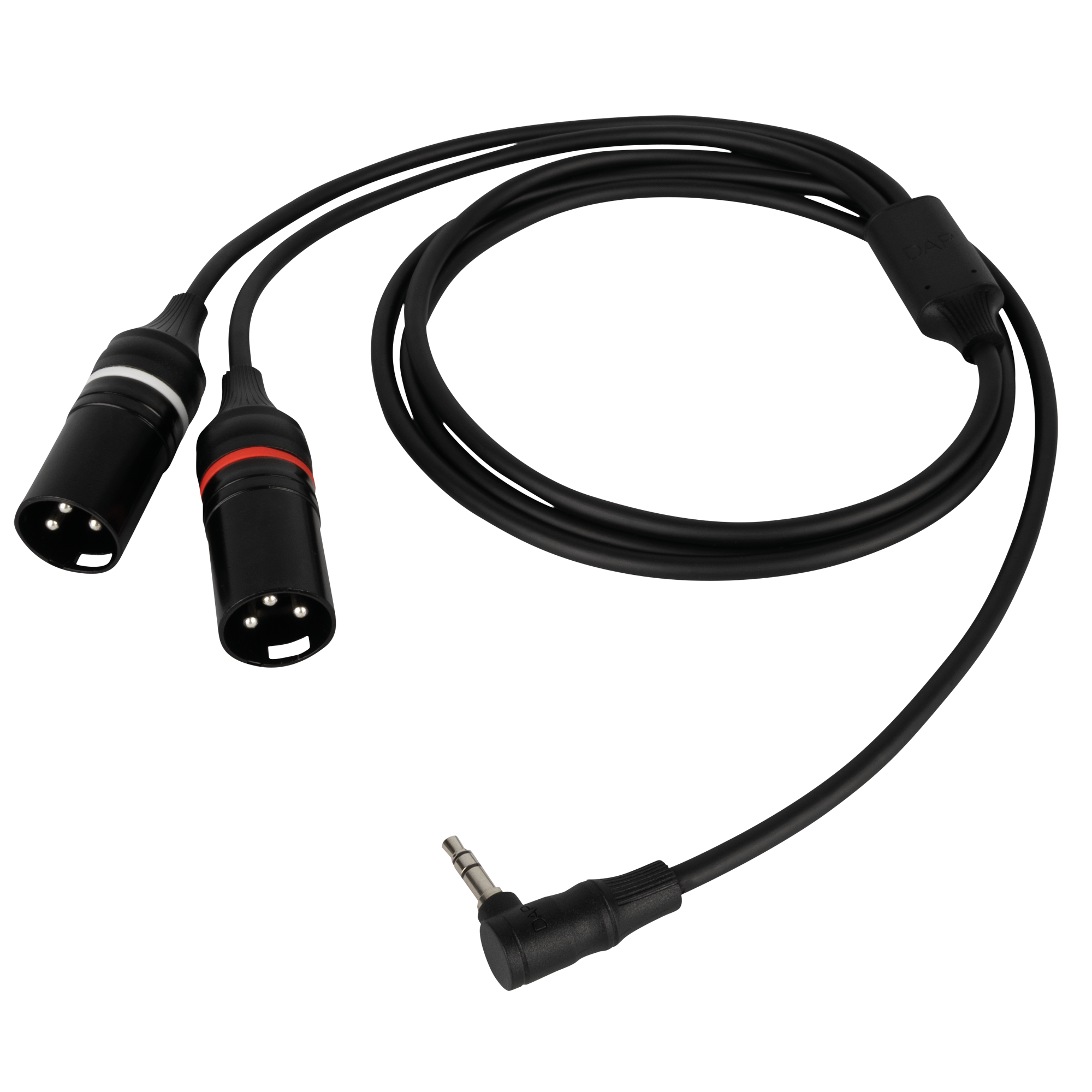 DAP Audio FL118 - male stereo right-angled mini-jack to 2 XLR/M 3P 0.75 m FL11875