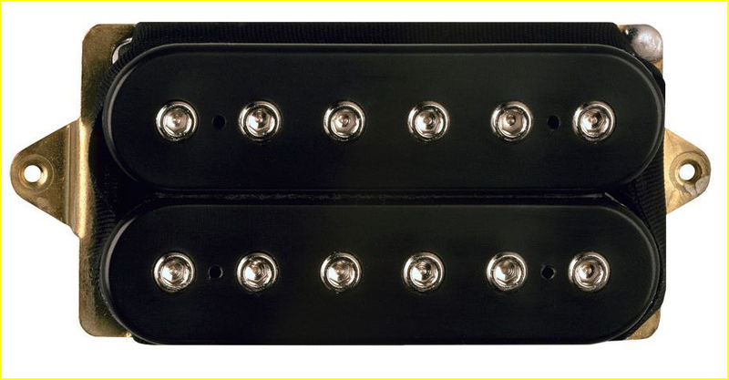 DiMarzio Steve Morse Neck F-spaced negra - DP205FBK Pastilla Guitarra Eléctrica Steve Morse Neck F-spaced