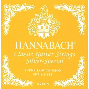 Hannabach 815slt super low tension cuerdas para guitarra clásica