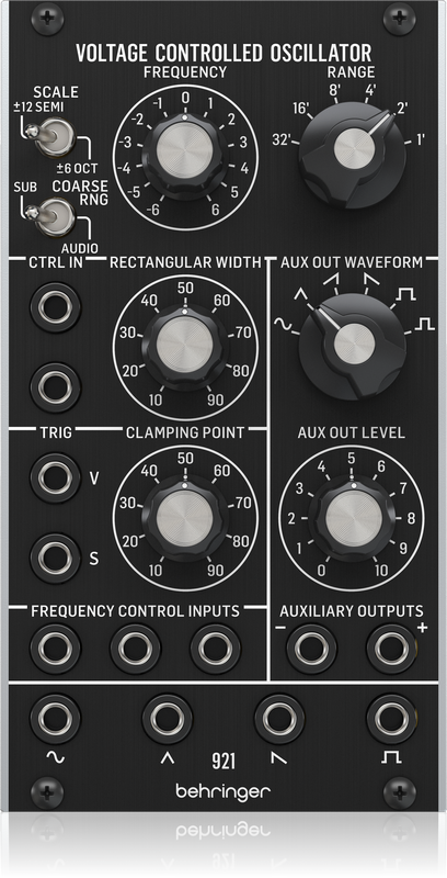Behringer 921 VC OSCILLATOR Oscilador Controlado por Voltaje 921 VOLTAGE CONTROLLED OSCILLATOR