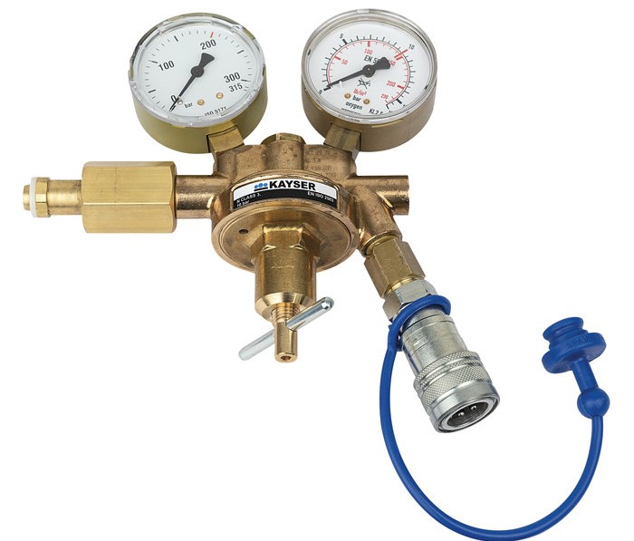 Showtec Regulador de CO2 Q Lock Regulador de CO2 Q-Lock