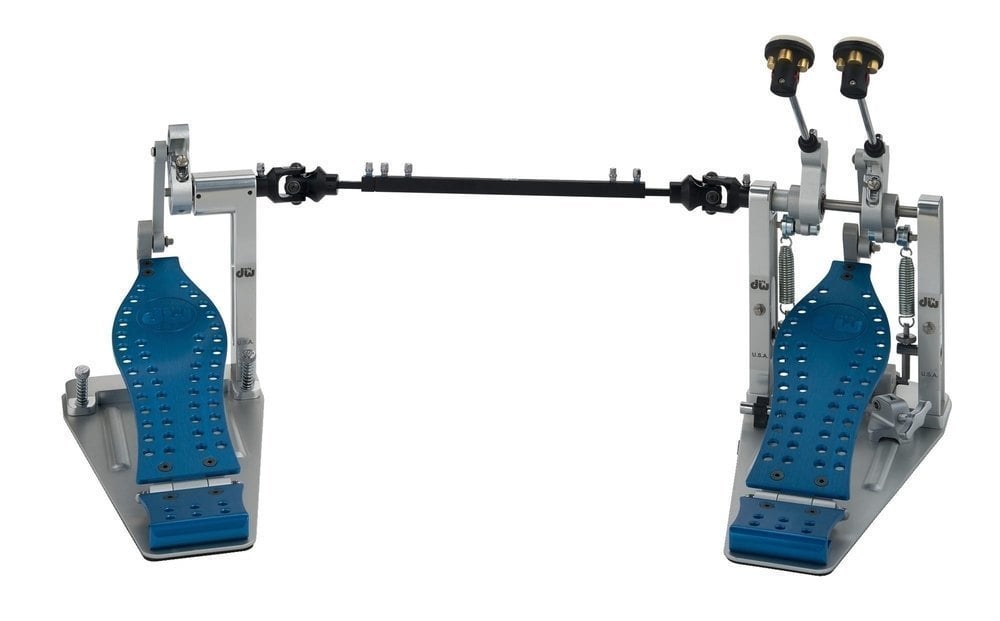 Drum Workshop DWCPMDD2BL Pedal de Bombo Direct Drive Doble Base Azul DWCPMDD2BL