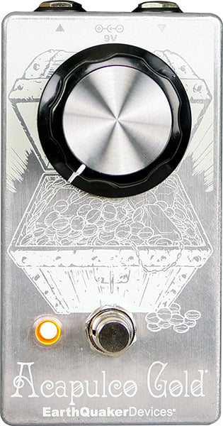 Earthquaker Devices Acapulco Gold V2 Cream aluminum Pedal Guitarra Acapulco Gold V2 Cream aluminum