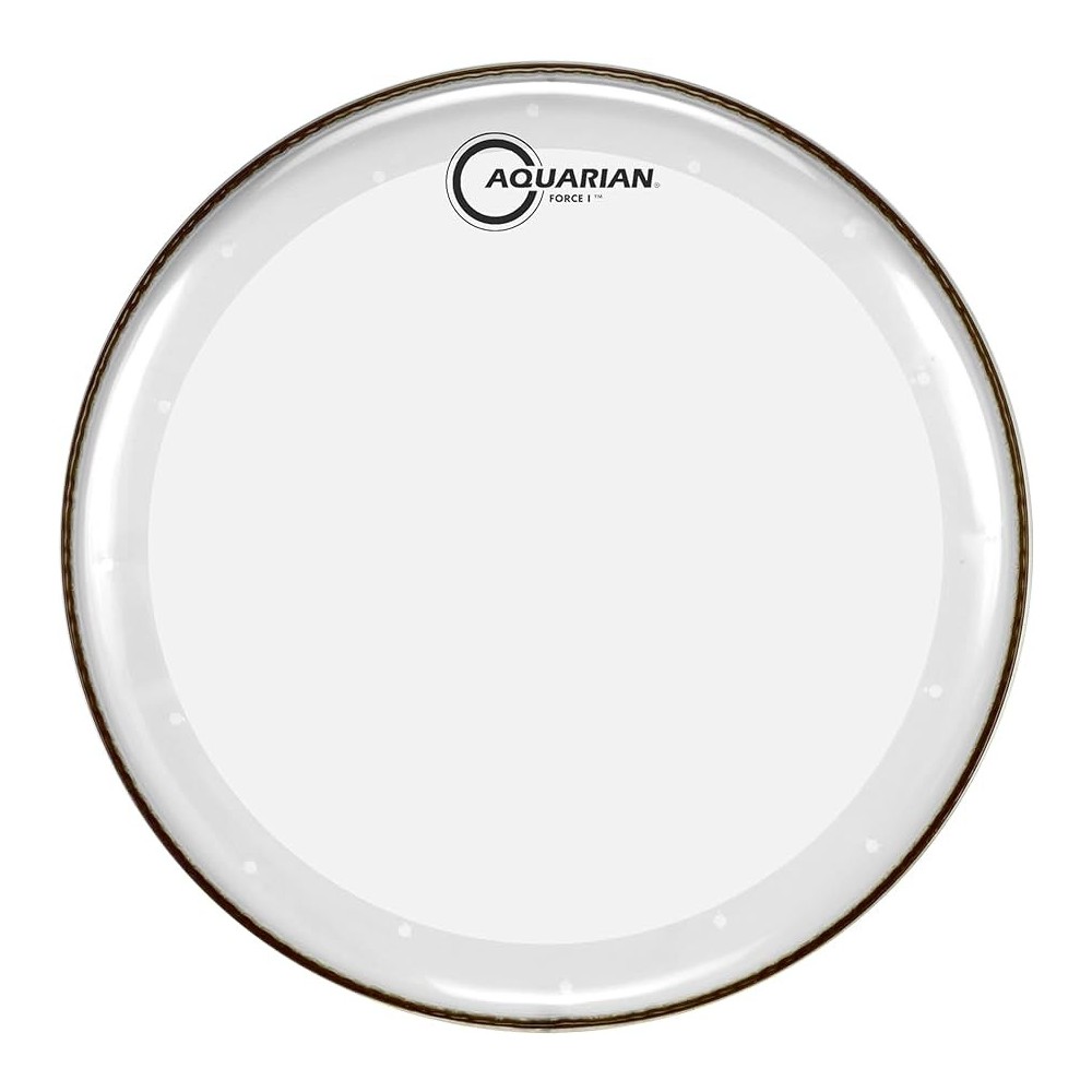 Aquarian Drumheads FORCE I CLEAR BD 22 FB22 Parche para Bombo FORCE I CLEAR BD 22 FB22