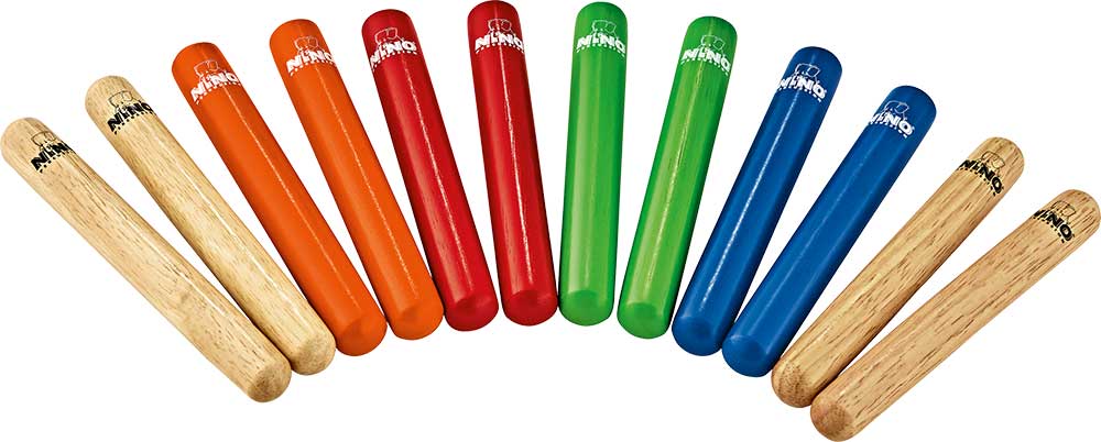 Nino Percussion Set Claves Nino502-Mc NINO502-MC
