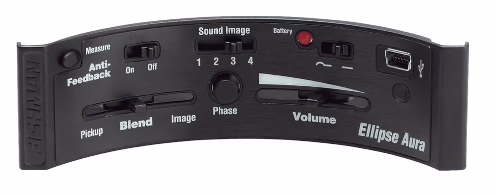 Fishman EFIPROMANELA Sistema Ellipse Aura - Pastilla & Preamplificador (2,3 M EFIPROMANELA