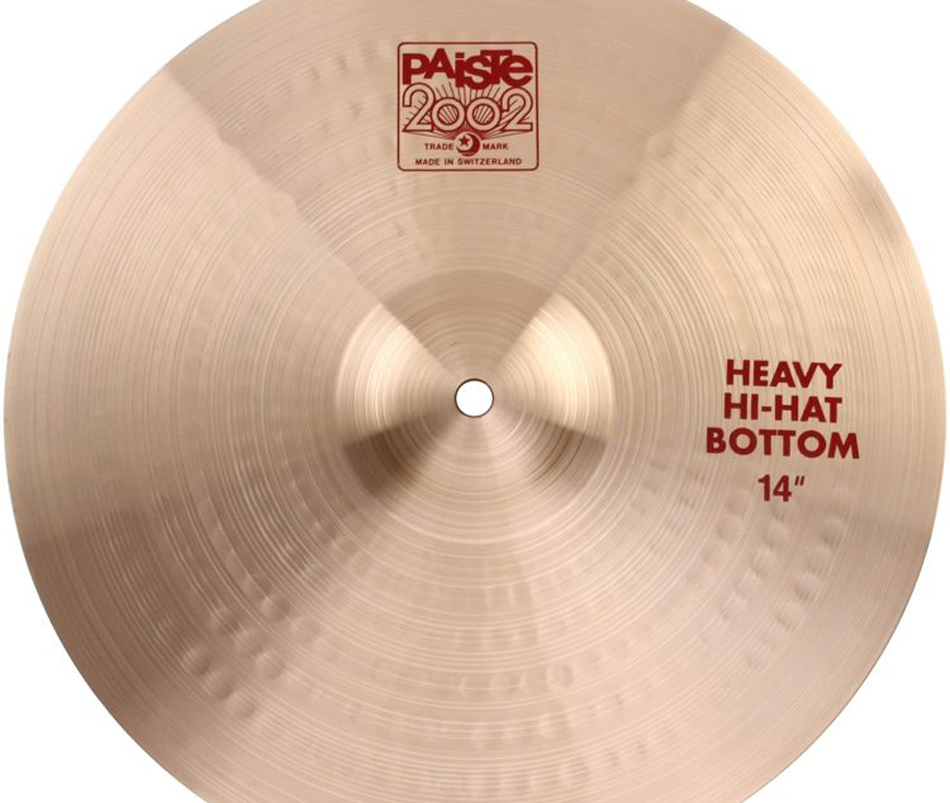 Paiste 2002 14" Heavy Hi-Hat Bottom 2002 HVY Hi-Hat Bot 14