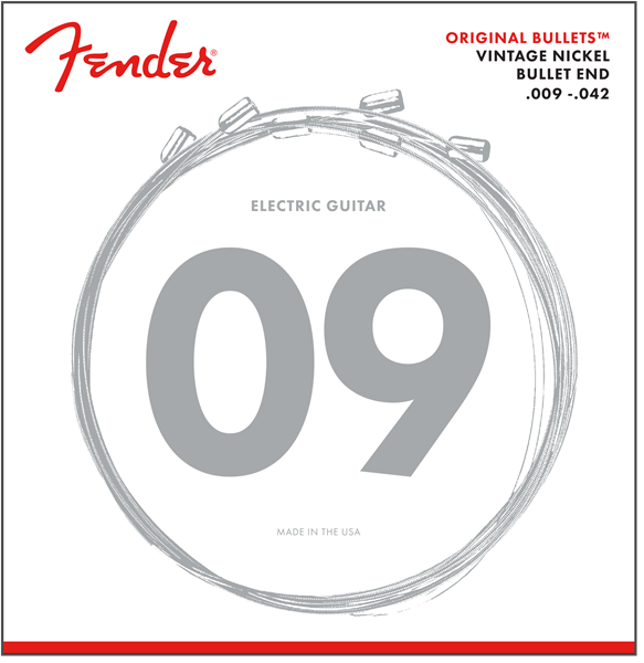 Fender Original Bullet 3150L Niquel Puro calibre .009-.042 733150403