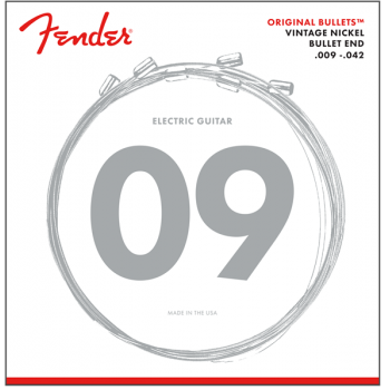 Fender original bullet 3150l niquel puro calibre .009-.042