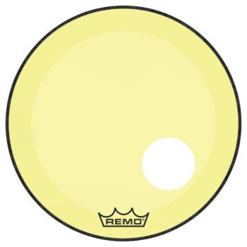 Remo 22 powerstroke 3 colortone clear amarillo parche de bombo
