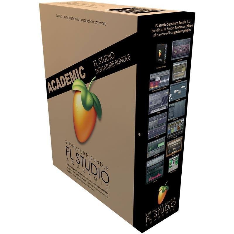 FL Studio 2026 Signature Bundle Edition Educacional Software de producción Signature Bundle Edition Educacional