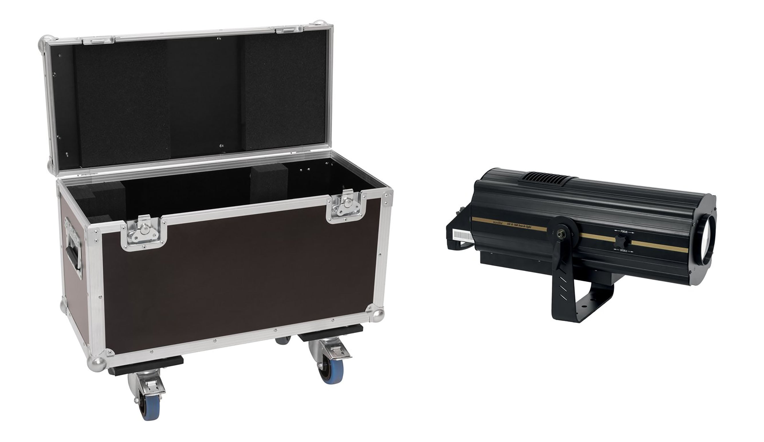 Eurolite Set LED Foco Buscador SL-160 + Estuche con Ruedas Set LED Foco Buscador SL-160 + Estuche con Ruedas