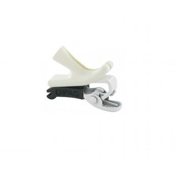 Dpa scm0017-wx soporte de solapa para microfono blanco