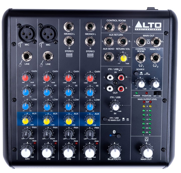 ALTO TrueMix 600 Mezclador de 6 Canales con Bluetooth TrueMix 600