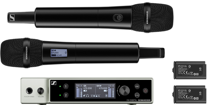 Sennheiser EW-DX 835-S Set Q1-9 Sistema Digital Dual EW-DX 835-S Set Q1-9