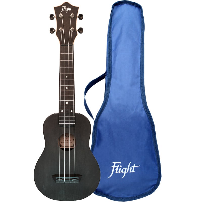Flight TUS-35BK Ukelele Soprano Travel TUS-35BK