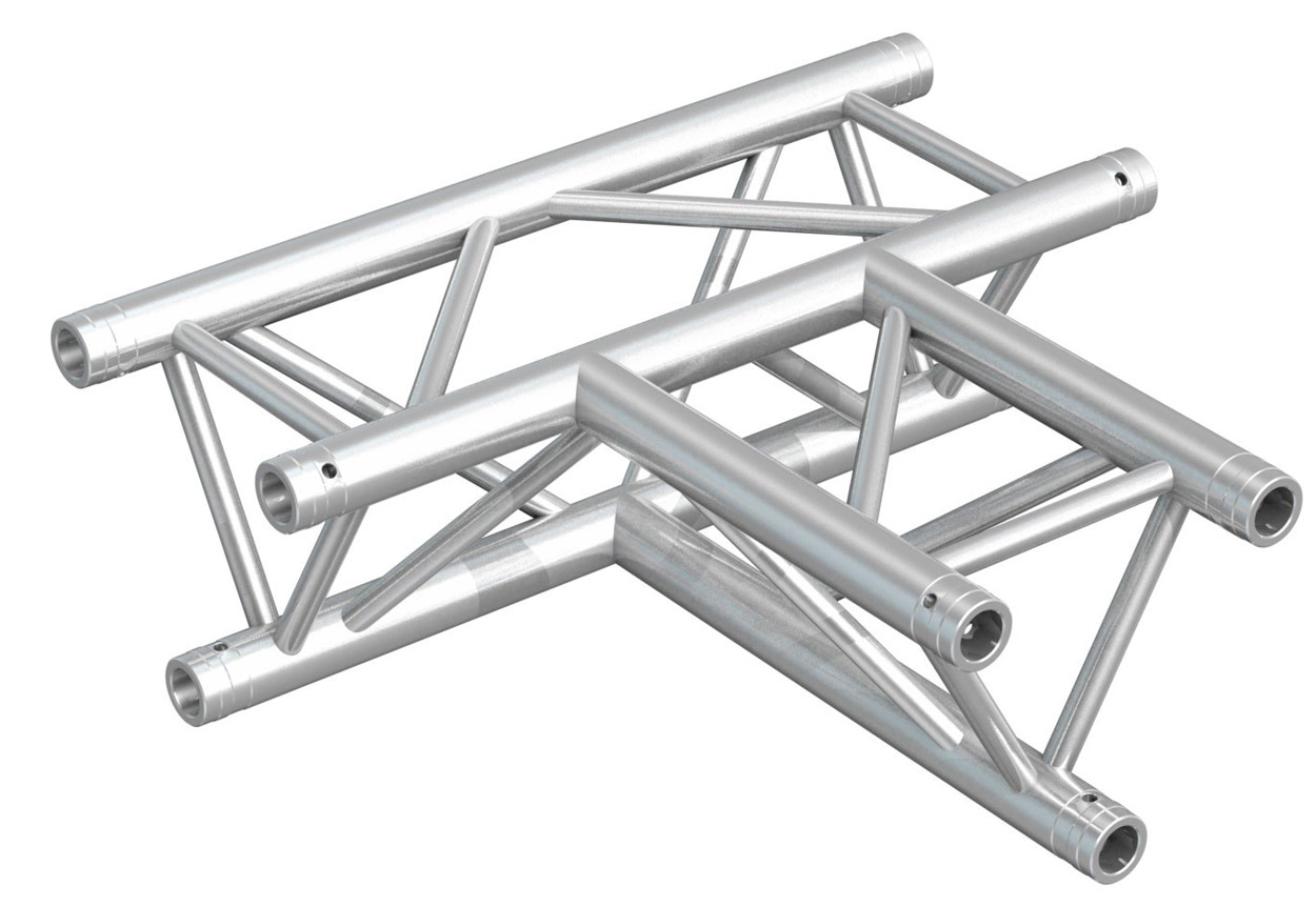 Beamz P33-T36 Truss T de 3 Vías Vértice Abajo P33-T36