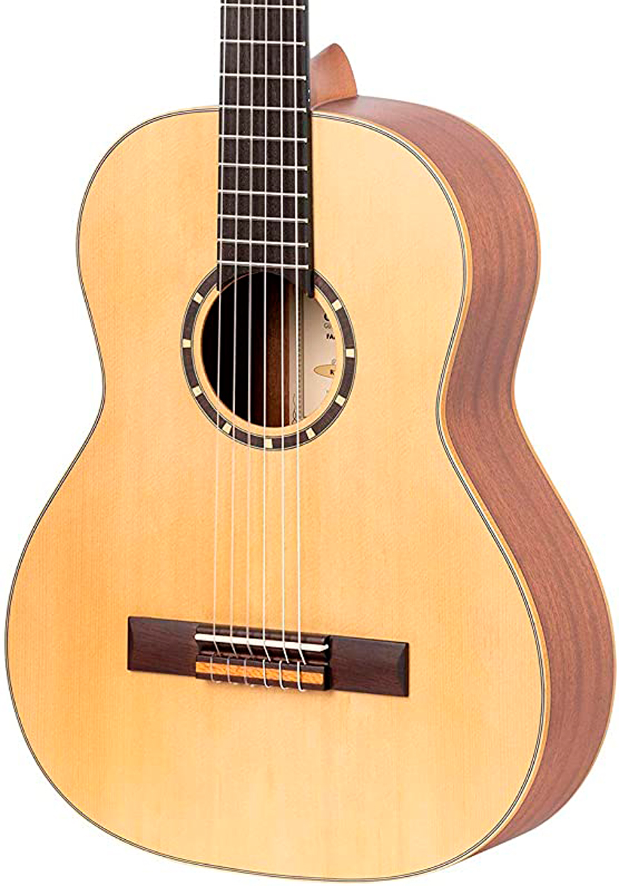 Ortega R121L-3/4. Guitarra Clásica para Zurdos + Funda R121L-3/4