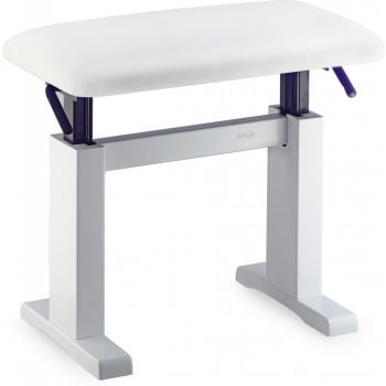 Stagg pbh-780-whp-swh banco piano blanco brillante