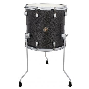 Gretsch drums cm1-1414f-bs tom base 14 pulgadas catalina maple black stardust