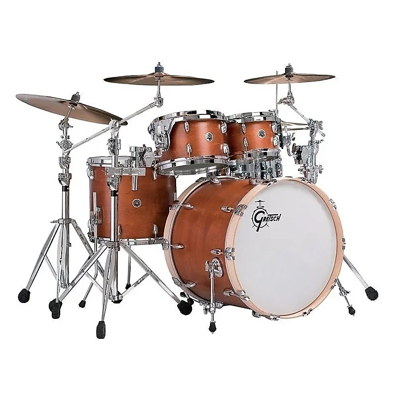 Gretsch Drums GB-E8246-SWO Set 4 Piezas USA Brooklyn Bombo 22 Satin Burnt Orange Set 4 Piezas USA Brooklyn Bombo 22 Satin Burnt Ora