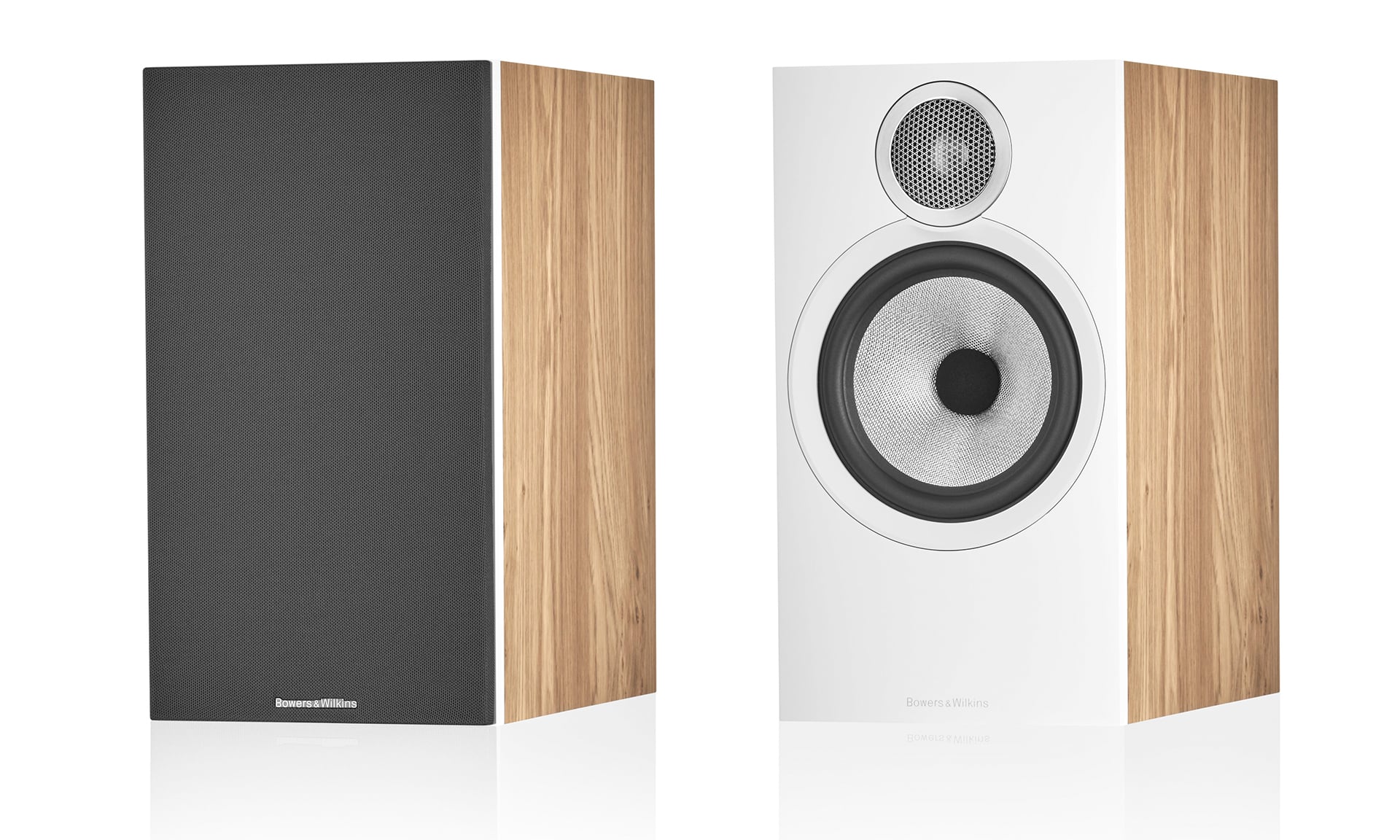 BW 606 S3 Oak Altavoces de Estanteria HiFi. Pareja 606 S3 Oak
