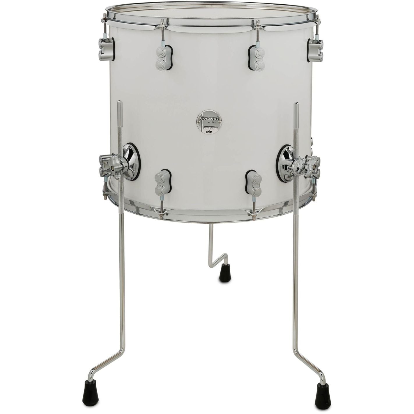 Drum Workshop PDP PDCM1416TTPW Tom Base Concept Maple Pearlescent white 16 Pulgadas PDCM1416TTPW