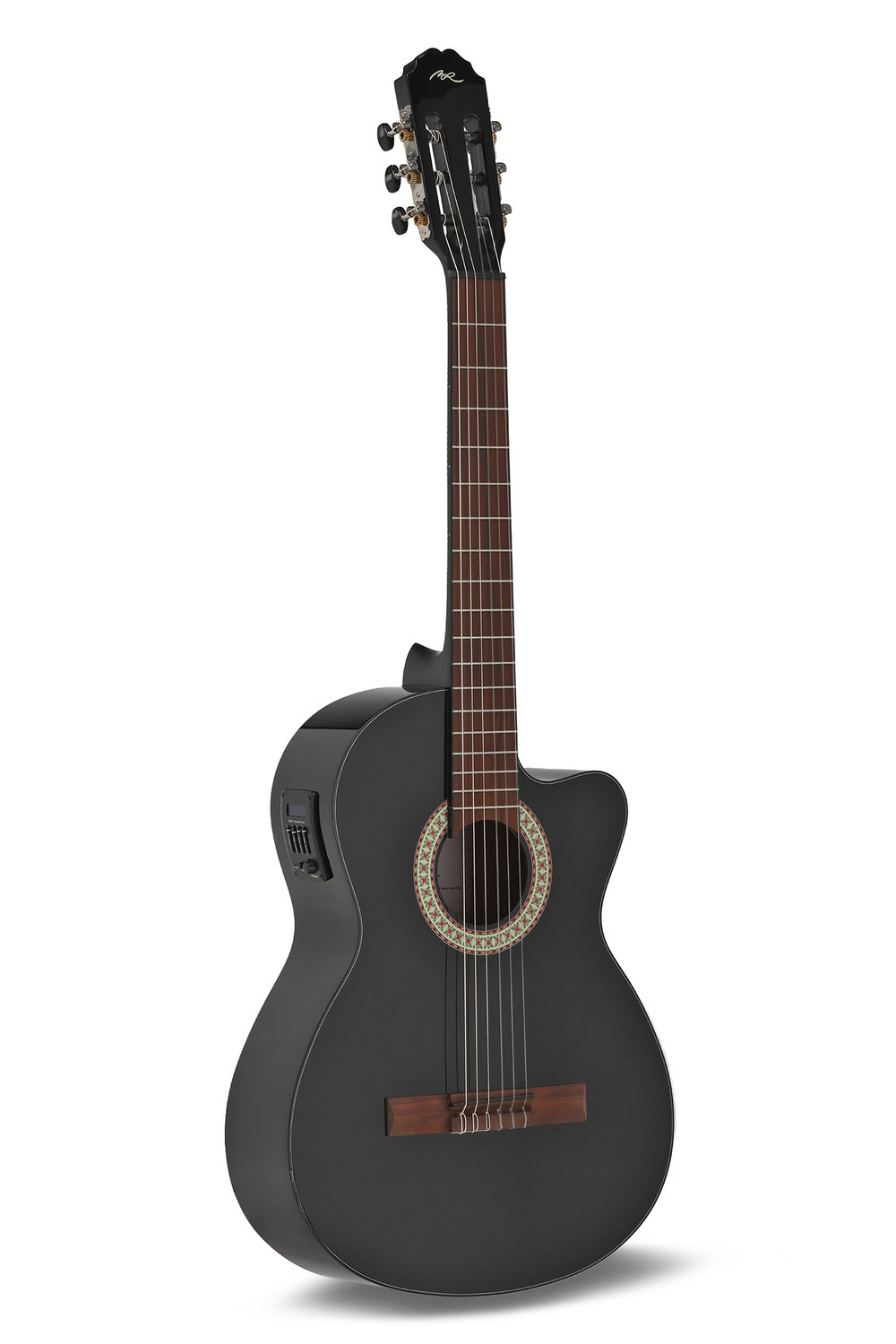 Manuel Rodriguez Negro Brillante Cutaway Electro Acustica Negro Negro Brillante Cutaway Electro Acustica Negro