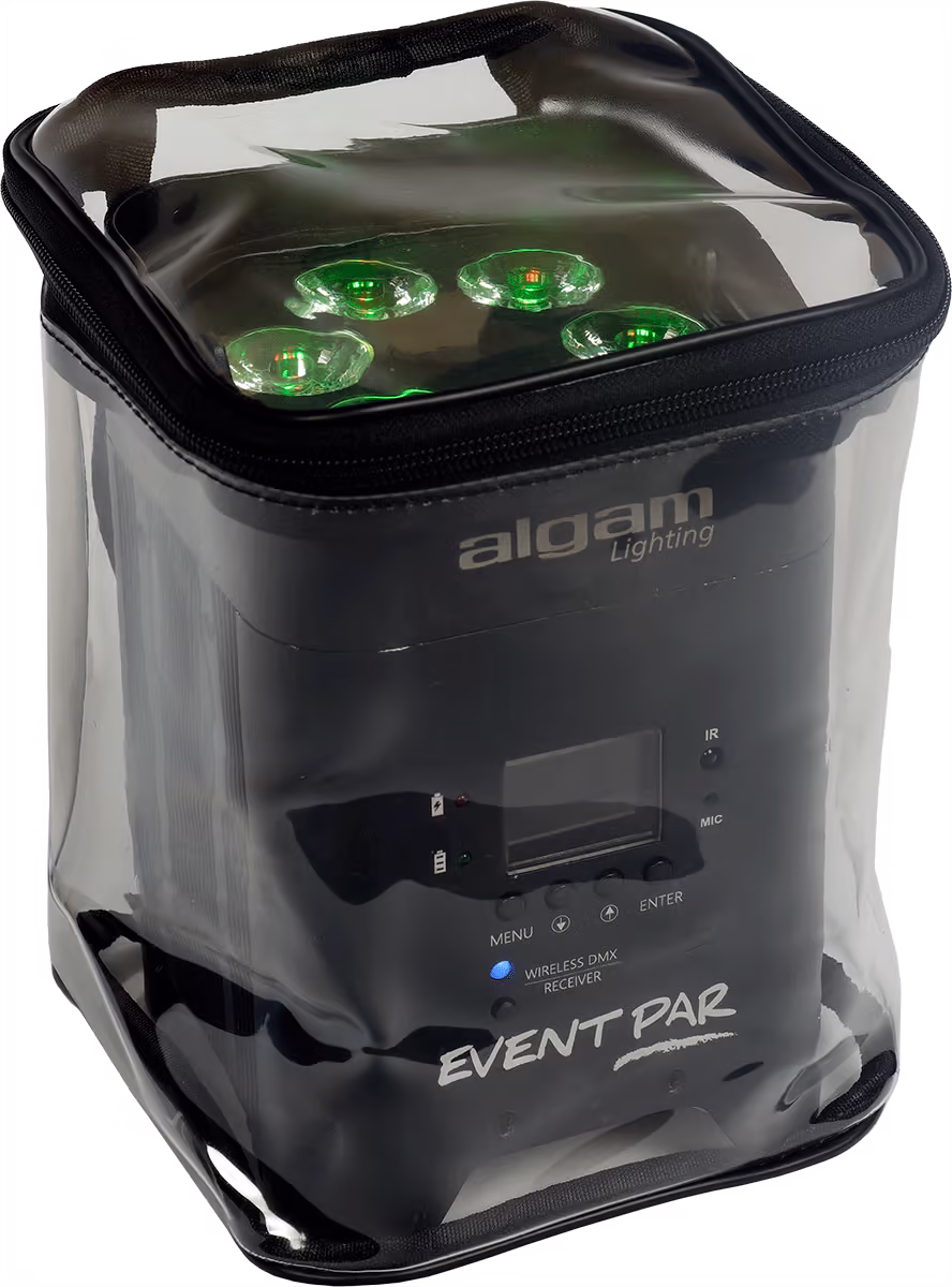 Algam Lighting Funda Impermeable Transparente Para \"Par Led\" LALEVENT-RAINCOVER