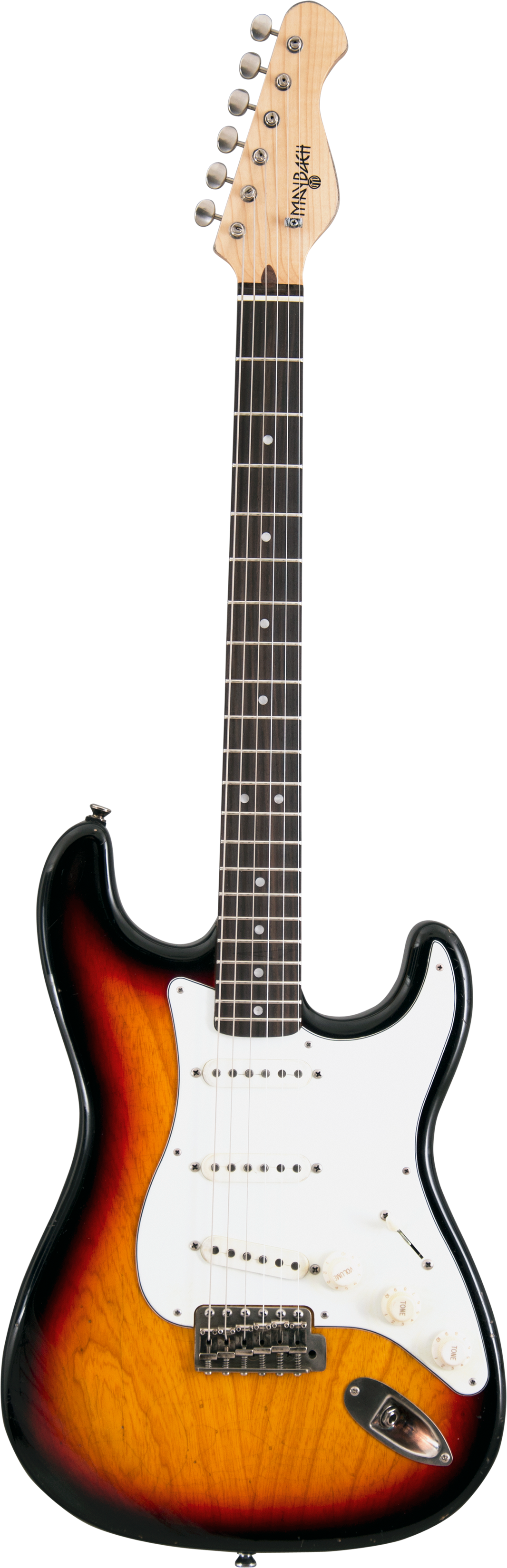 Maybach Guitars Stradovari-S61-3Tsb - Guitarra Electrica Tipo Strat ´61 Aged 3 Tones Stradovari S61-3TSB