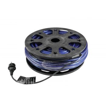 Eurolite rubberlight rl1-230v blue 44m tira led