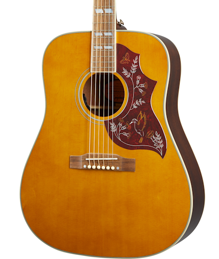 Epiphone Masterbilt Hummingbird Aged Natural Antique Gloss Guitarra Electroacústica Masterbilt Hummingbird Aged Natural Antique Gloss