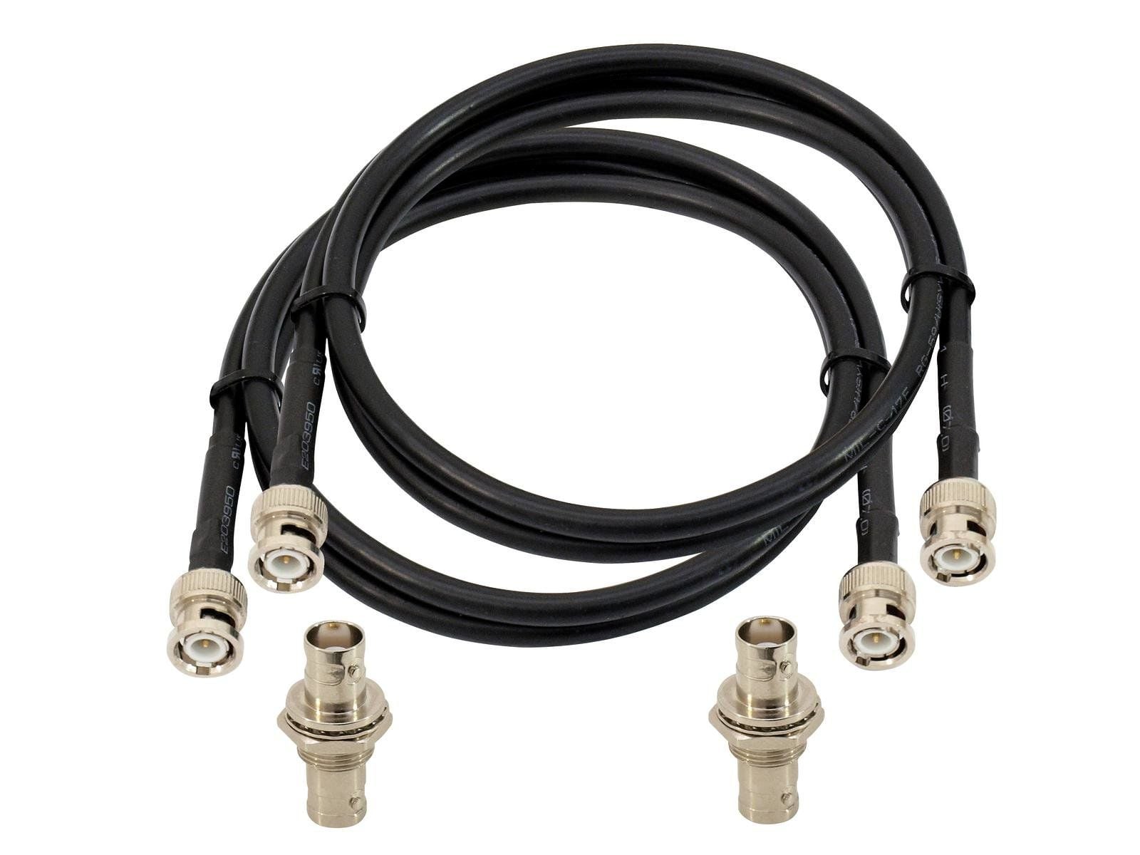 Omnitronic Antenna Cable BNC Set 10 m Cables de Antena 2 unidades Antenna Cable BNC Set 10 m
