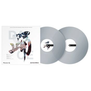 Pioneer dj rb-vd2-cl vinilo de control rekordbox (2 unidades) transparente