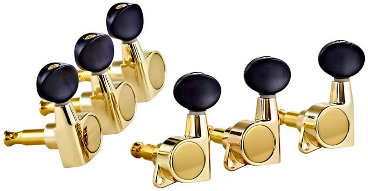 Ortega OTMEG33-GO. Clavijero para Guitarra Gold OTMEG33-GO