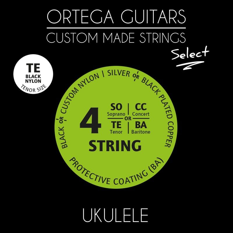 Ortega UKSBK-TE Juego Cuerdas Ukelele UKSBK-TE