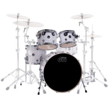 Drum workshop set de cascos performance white marine pearl