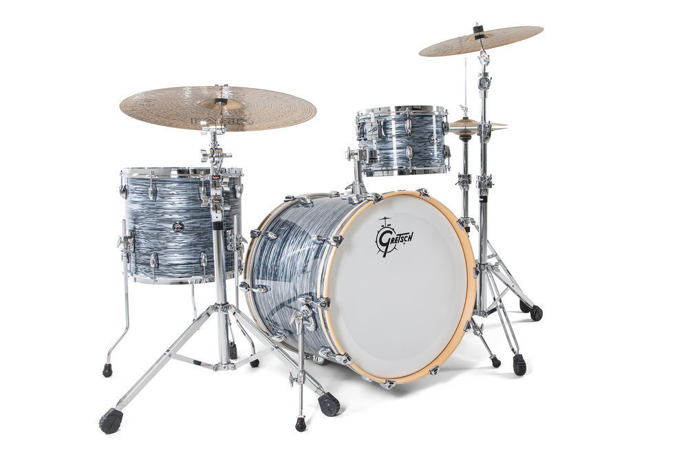 Gretsch Drums RN2-E823-SOP Set Renown Maple Bombo 22 Silver Oyster Pearl Set Renown Maple Bombo 22 Silver Oyster Pearl