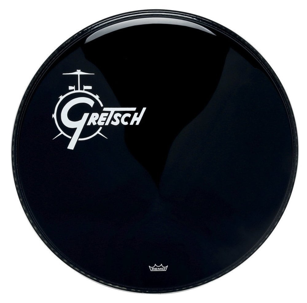 Gretsch Drums GRDHEB22O Parche Bombo 22 Pulgadas Ambassador Ebony null